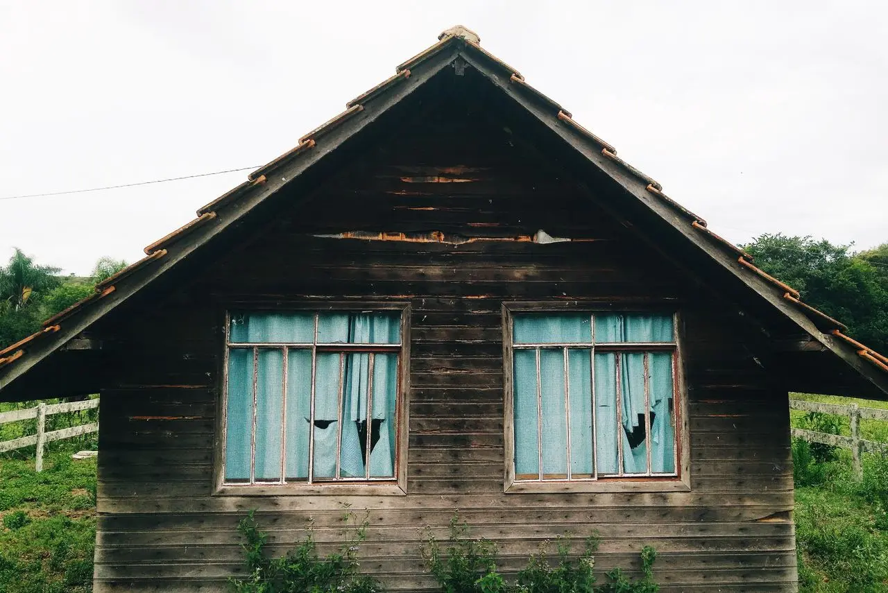 wooden house